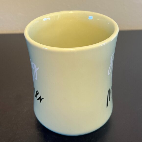 Opalhouse STRONG AS A MOTHER Sage Mint Green Stoneware Mug - Picture 3 of 6